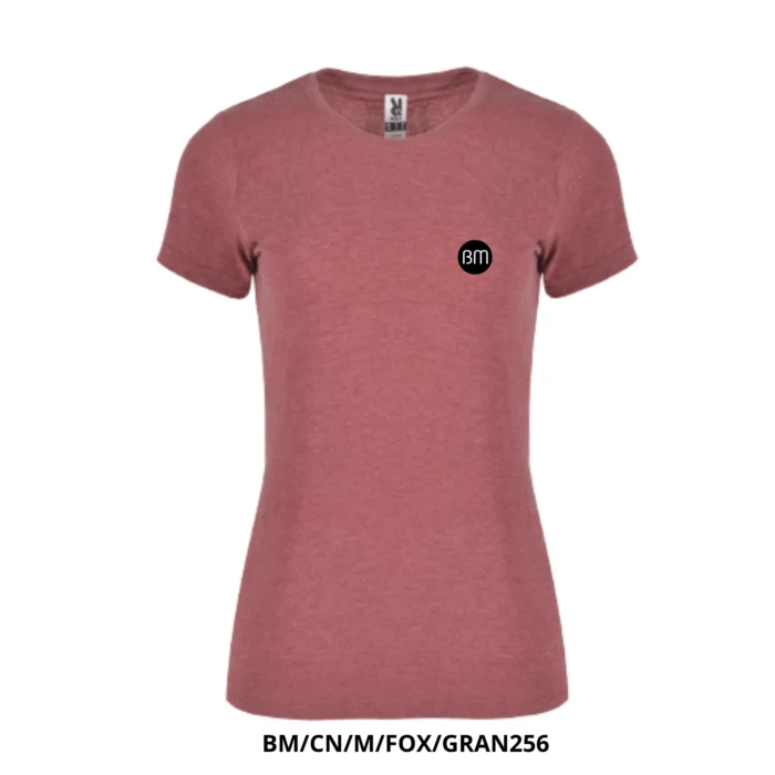 Camiseta para mujer - logo BM Circulo negro - Imagen 2