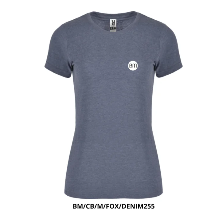 Camiseta Mujer - logo BM Circulo blanco - Imagen 2