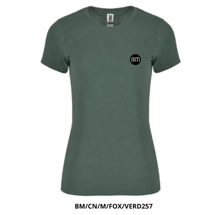 Camiseta para mujer - logo BM Circulo negro - Imagen 5