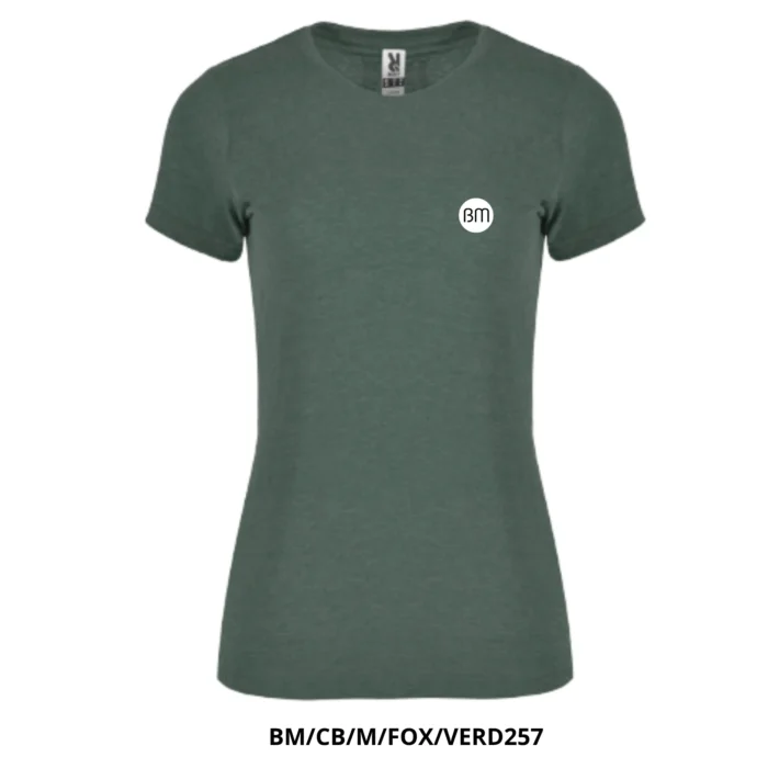 Camiseta Mujer - logo BM Circulo blanco - Imagen 4