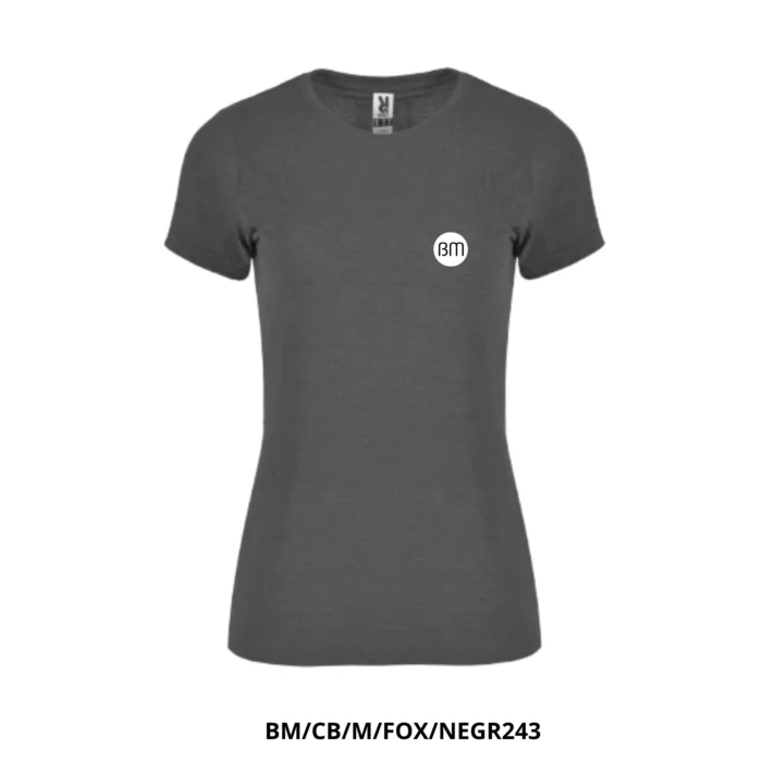 Camiseta Mujer - logo BM Circulo blanco