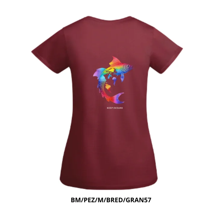 Camiseta para mujer "keep oceans" - Imagen 6