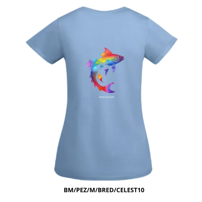 Camiseta para mujer "keep oceans"