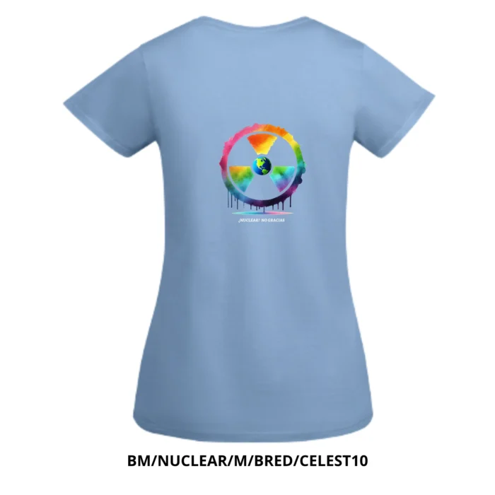 Camiseta para mujer "¿NUCLEAR? NO GRACIAS" - Imagen 3