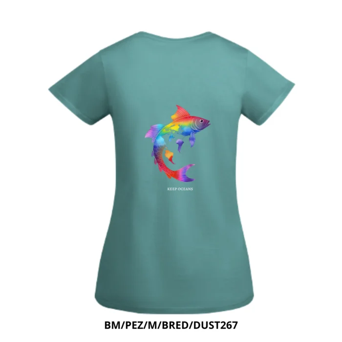 Camiseta para mujer "keep oceans" - Imagen 3
