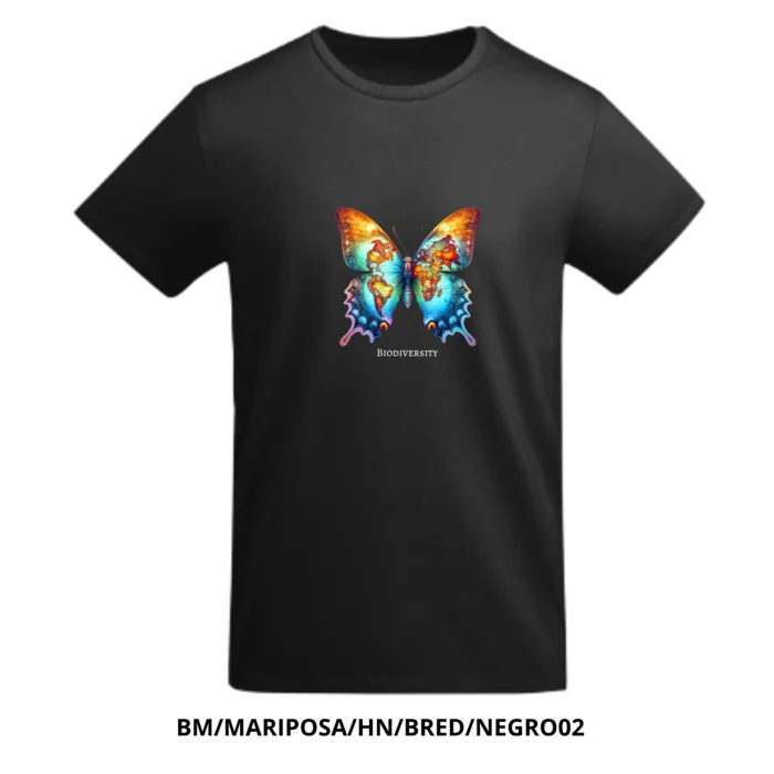 Camiseta para niños "BIODIVERSITY" con mariposa