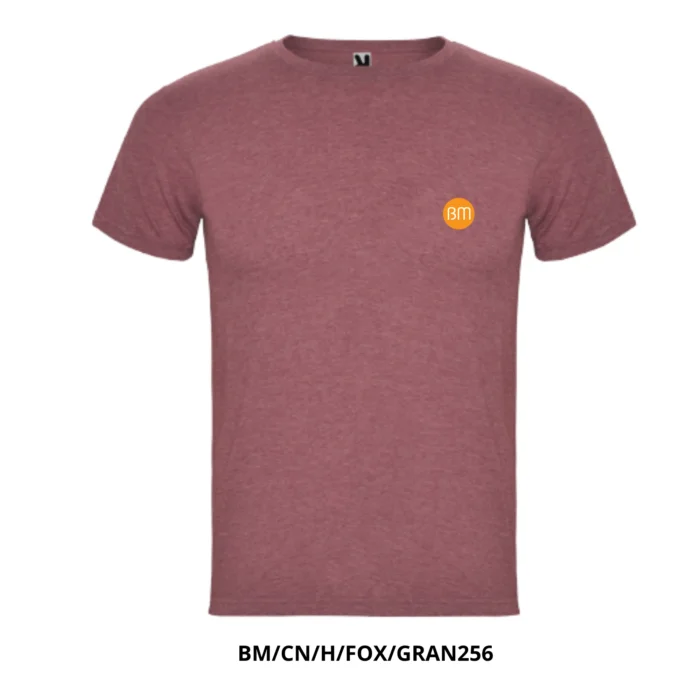 Camiseta para hombre - logo BM Circulo naranja - Imagen 2