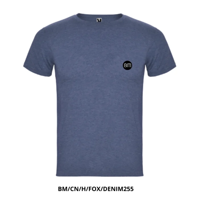 Camiseta para hombre - logo BM Circulo negro