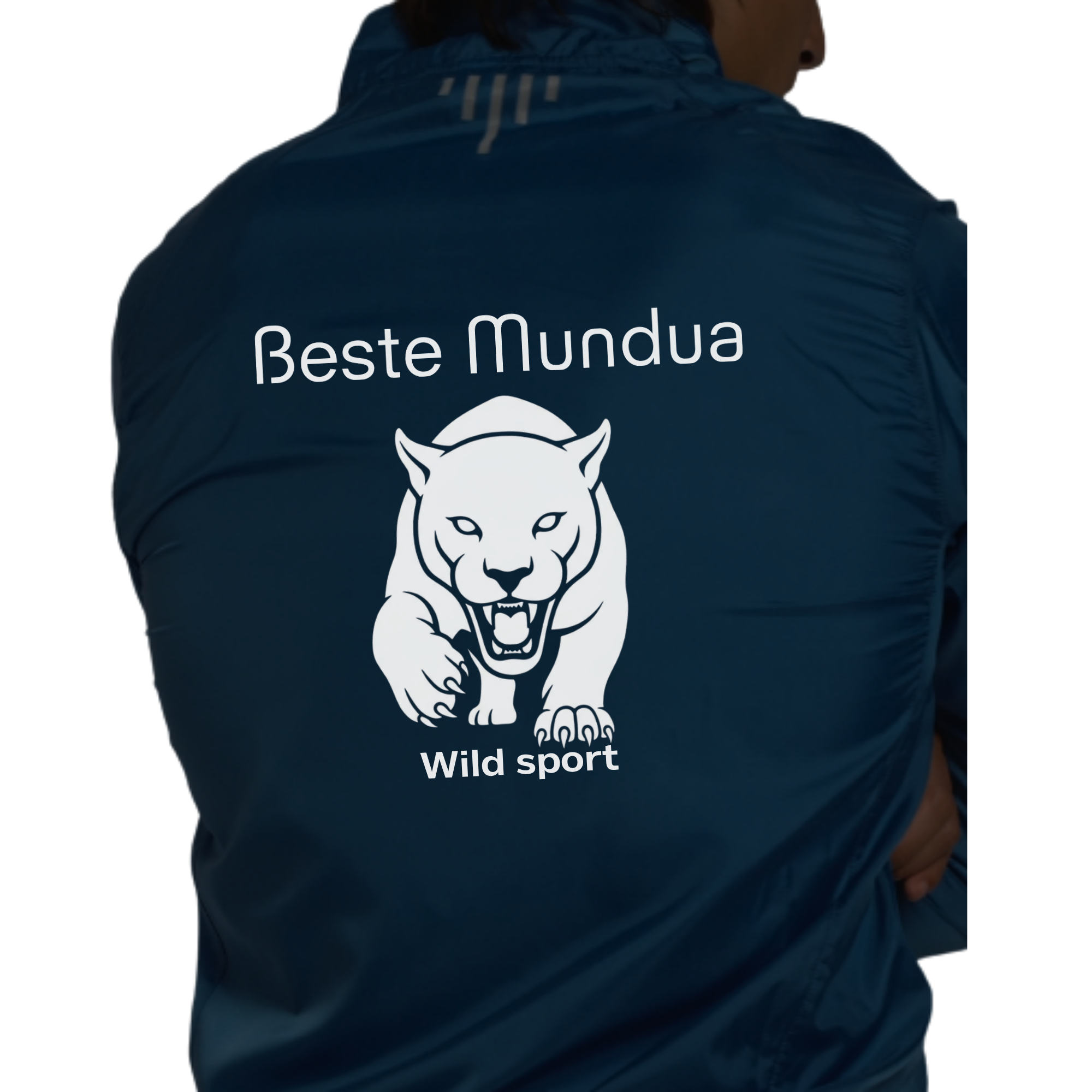 Cortavientos Unisex BM Puma en espalda (Varios Colores) Ref:GLASW003 - Imagen 3