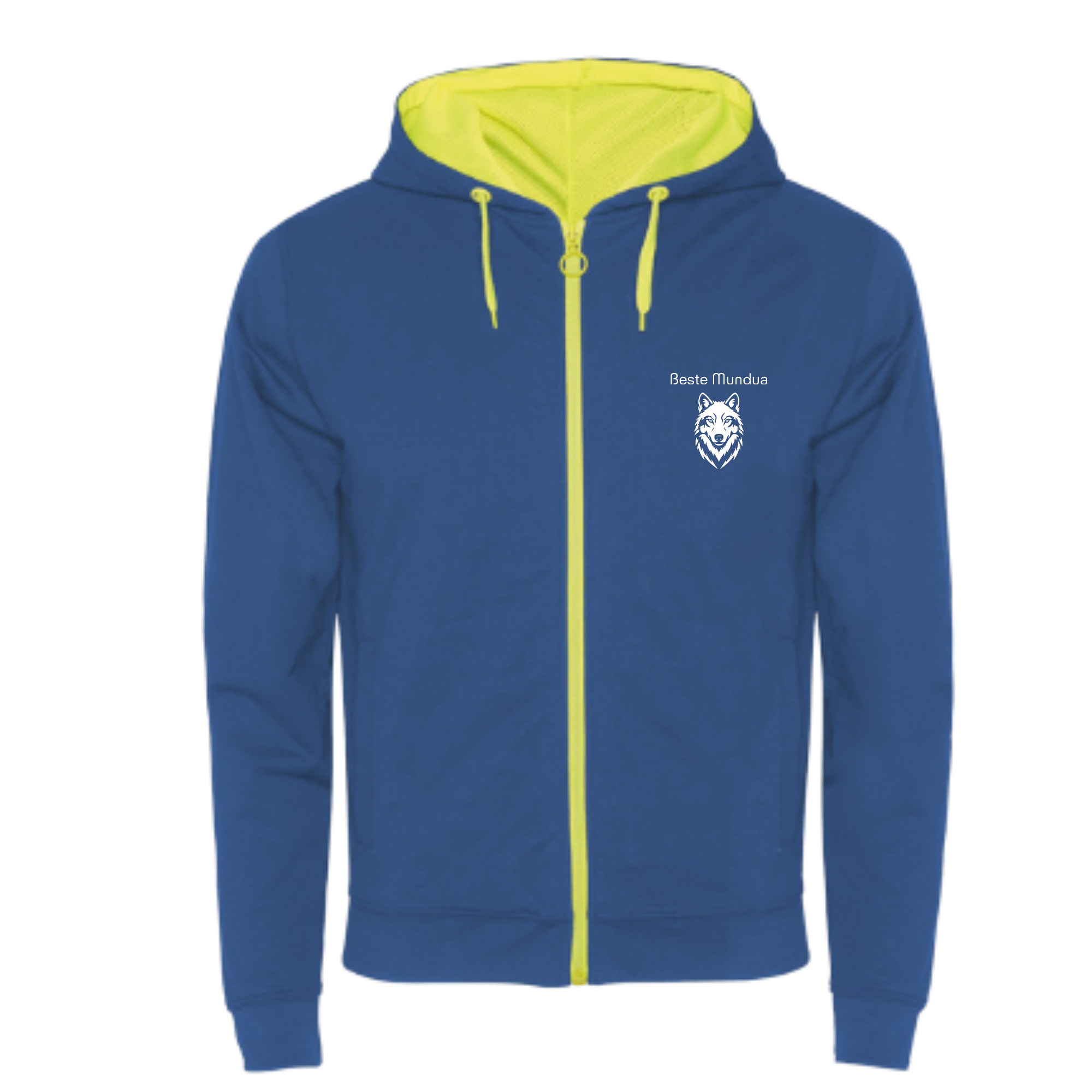 Sudadera (varios colores) con Logo con Lobo Ibérico Ref: FUJ0012