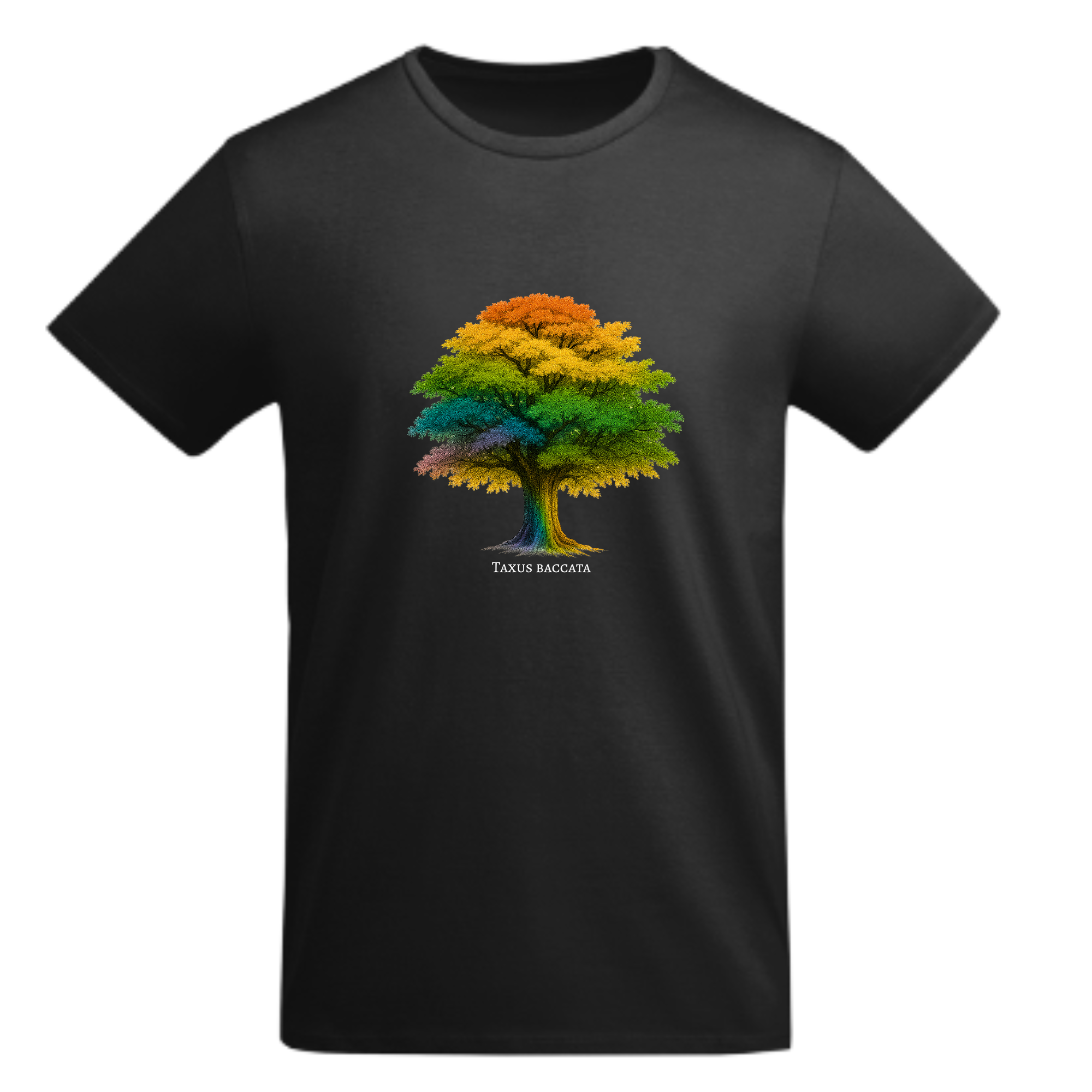 Camiseta Unisex adultos y niños Ref BRED849 Mod. Tejo (Taxus baccata)